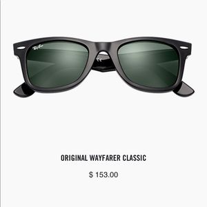 Ray-Ban original wayfarer classic